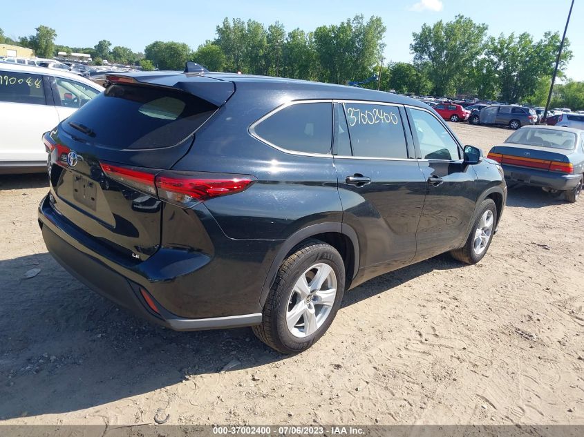 2020 TOYOTA HIGHLANDER L/LE - 5TDZZRAH4LS027855