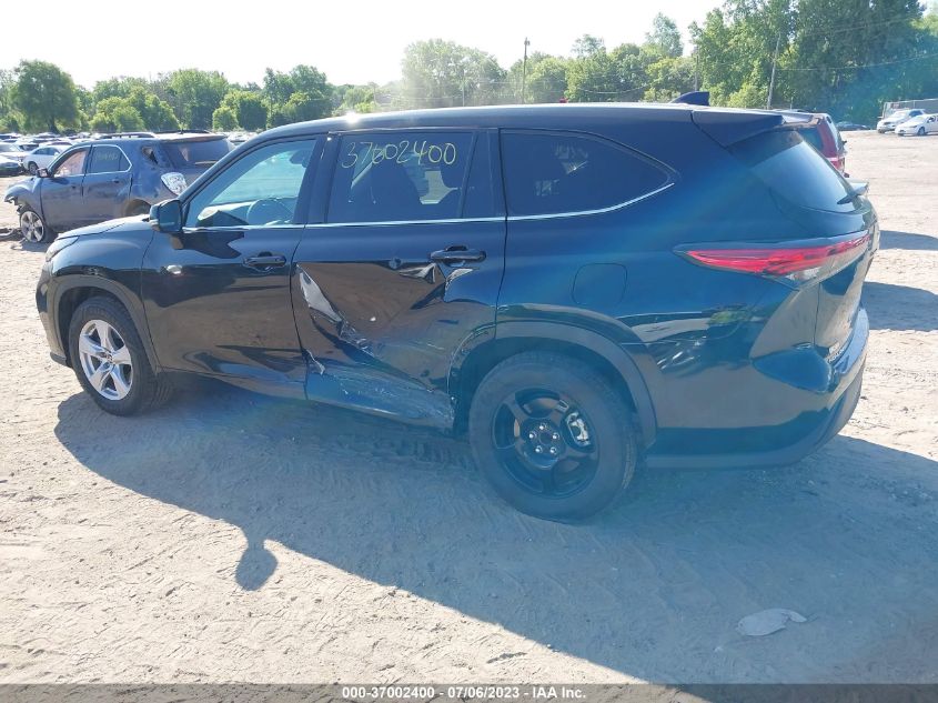 2020 TOYOTA HIGHLANDER L/LE - 5TDZZRAH4LS027855