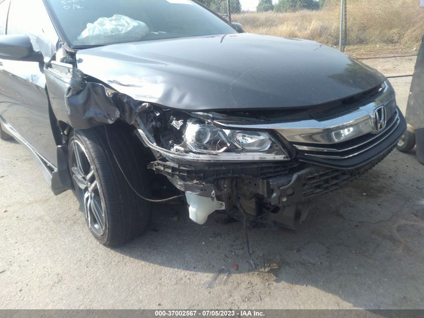 2017 HONDA ACCORD SEDAN SPORT - 1HGCR2F54HA163419
