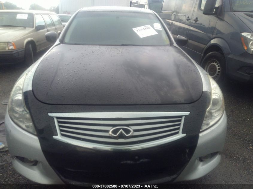 2013 INFINITI G37 SEDAN X JN1CV6AR4DM765678