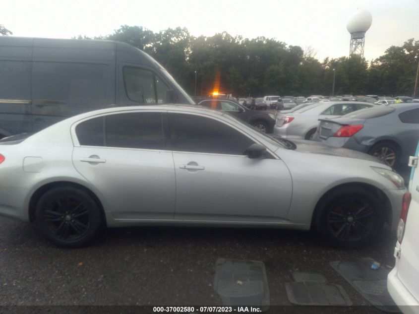 2013 INFINITI G37 SEDAN X JN1CV6AR4DM765678