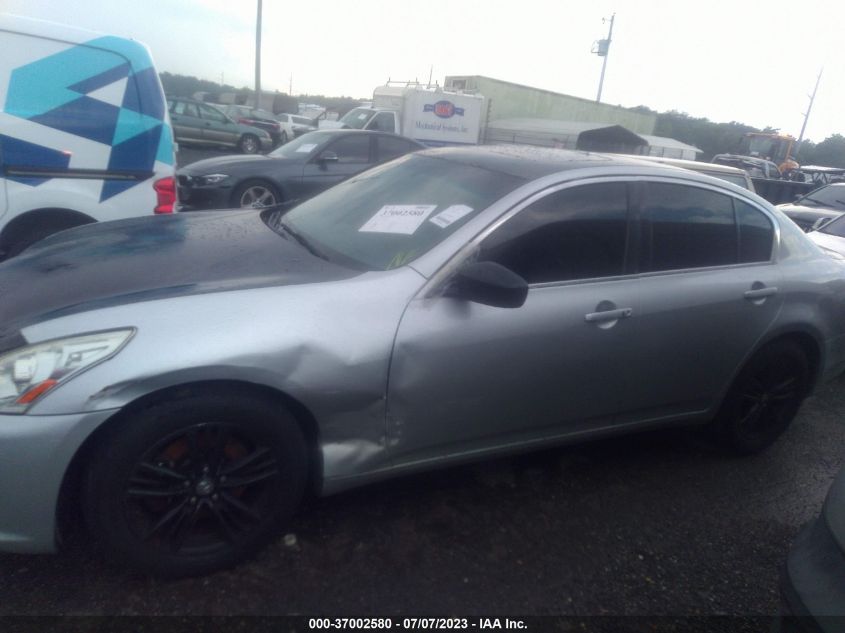 2013 INFINITI G37 SEDAN X JN1CV6AR4DM765678