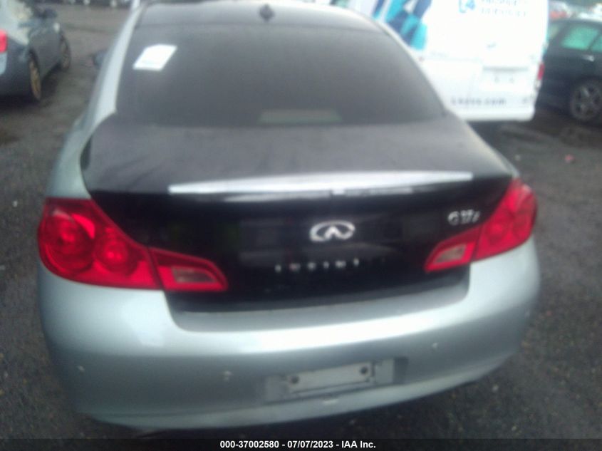 2013 INFINITI G37 SEDAN X JN1CV6AR4DM765678