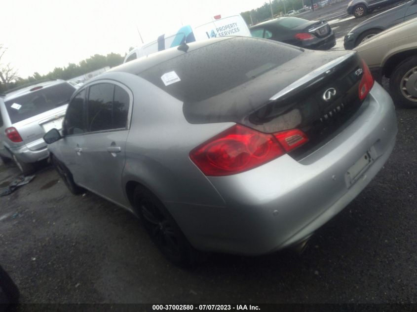 2013 INFINITI G37 SEDAN X JN1CV6AR4DM765678