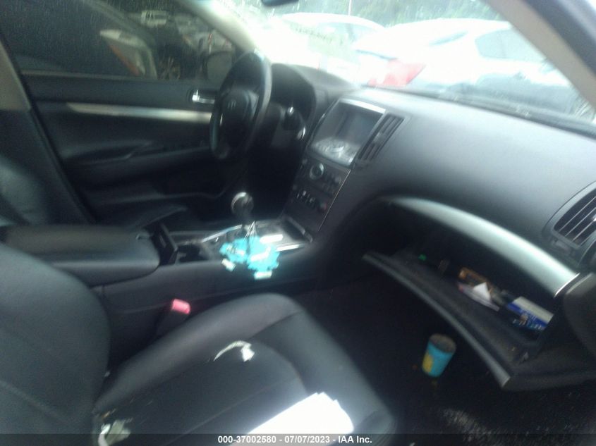 2013 INFINITI G37 SEDAN X JN1CV6AR4DM765678