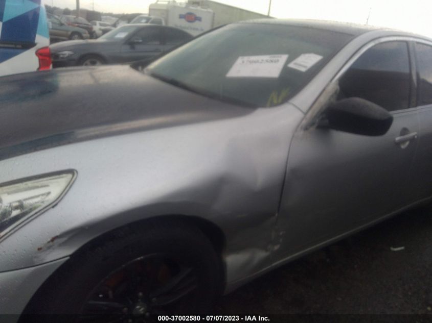 2013 INFINITI G37 SEDAN X JN1CV6AR4DM765678