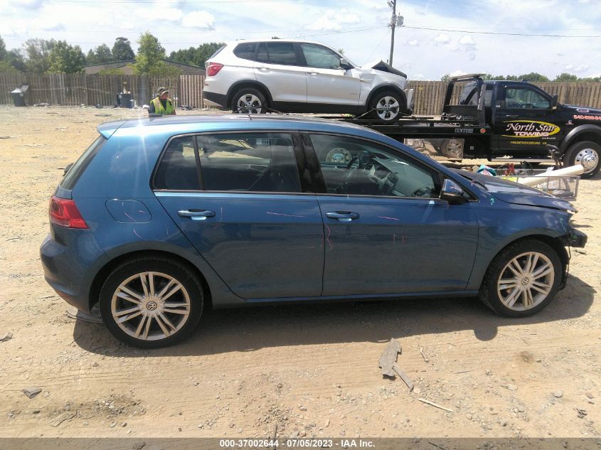 2015 VOLKSWAGEN GOLF TDI SE - 3VW2A7AU2FM055472