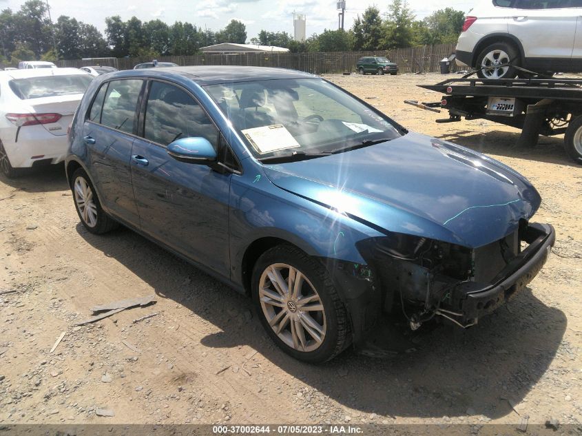 2015 VOLKSWAGEN GOLF TDI SE - 3VW2A7AU2FM055472