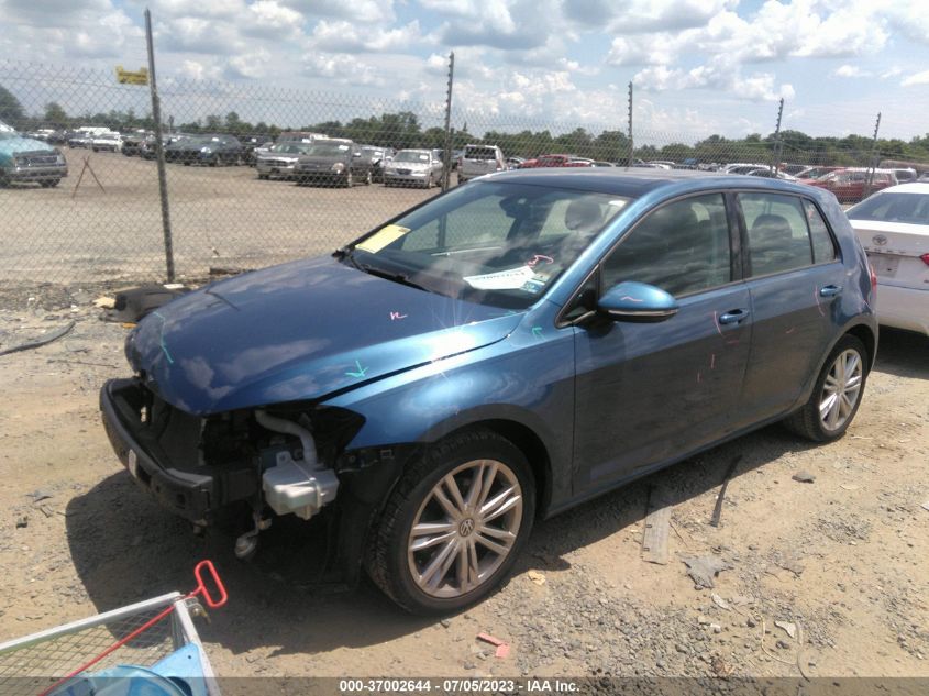 2015 VOLKSWAGEN GOLF TDI SE - 3VW2A7AU2FM055472