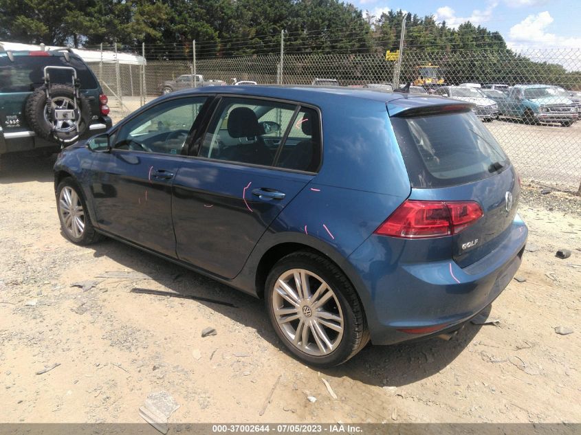 2015 VOLKSWAGEN GOLF TDI SE - 3VW2A7AU2FM055472