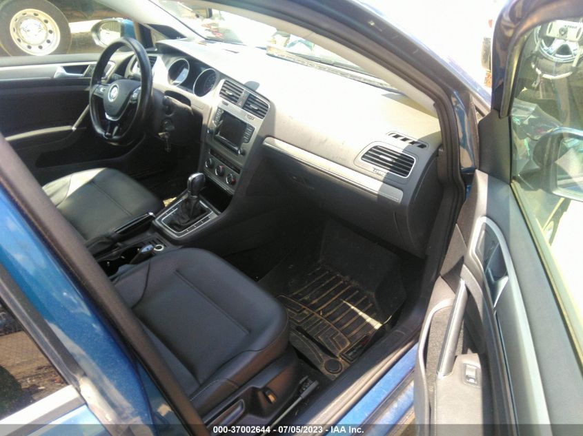 2015 VOLKSWAGEN GOLF TDI SE - 3VW2A7AU2FM055472