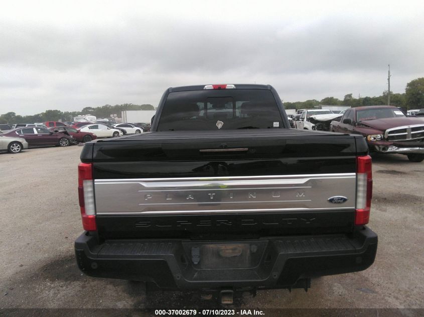 2017 FORD SUPER DUTY F-250 SRW LARIAT/PLATINUM - 1FT7W2BT8HEC00512