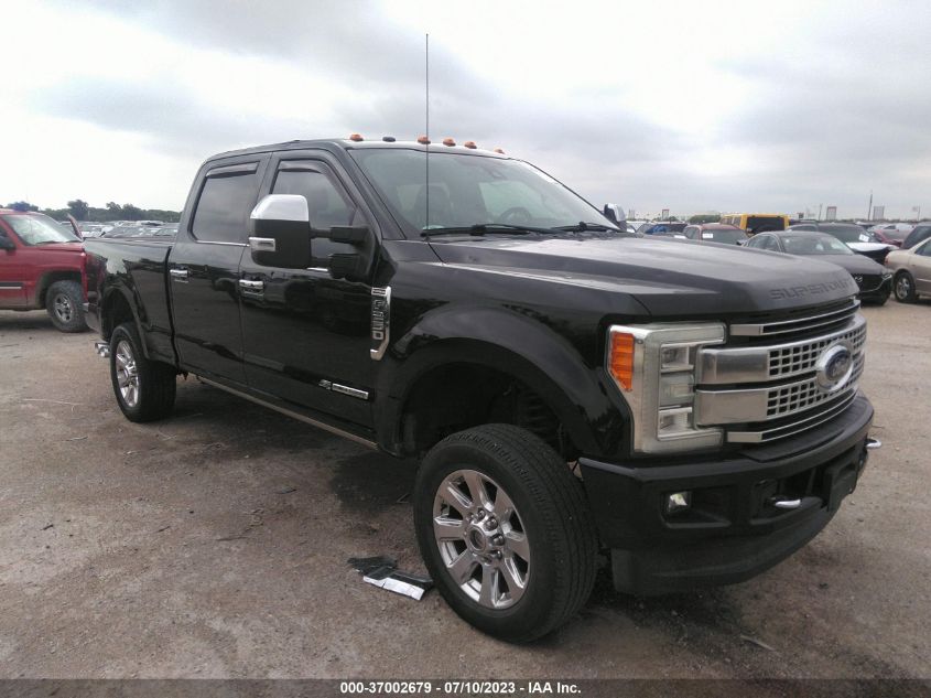 2017 FORD SUPER DUTY F-250 SRW LARIAT/PLATINUM - 1FT7W2BT8HEC00512
