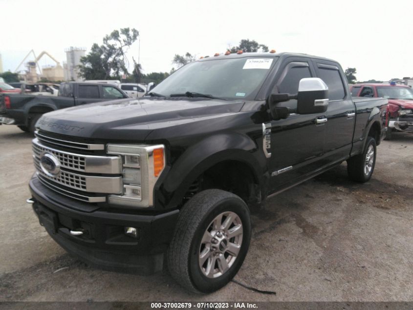 2017 FORD SUPER DUTY F-250 SRW LARIAT/PLATINUM - 1FT7W2BT8HEC00512