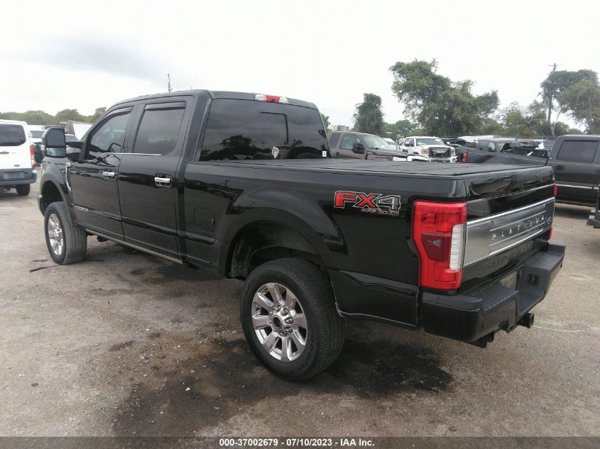 2017 FORD SUPER DUTY F-250 SRW LARIAT/PLATINUM - 1FT7W2BT8HEC00512