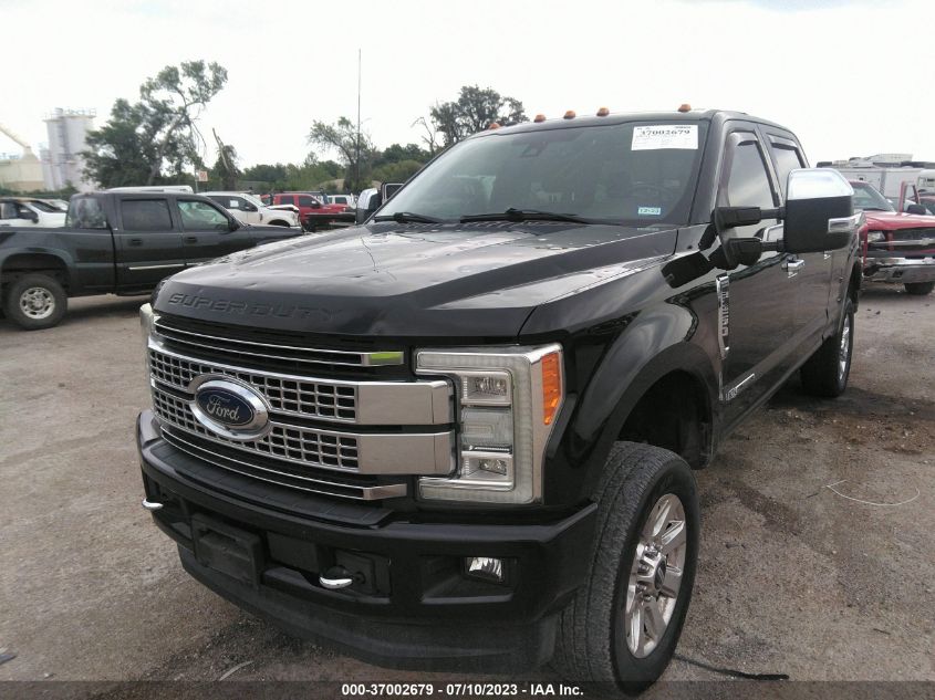2017 FORD SUPER DUTY F-250 SRW LARIAT/PLATINUM - 1FT7W2BT8HEC00512