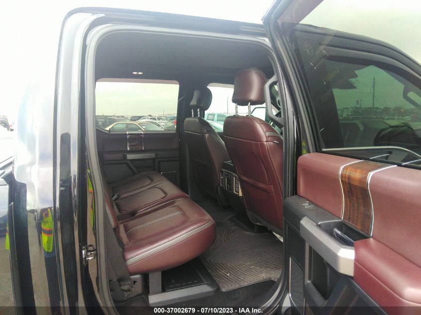 2017 FORD SUPER DUTY F-250 SRW LARIAT/PLATINUM - 1FT7W2BT8HEC00512