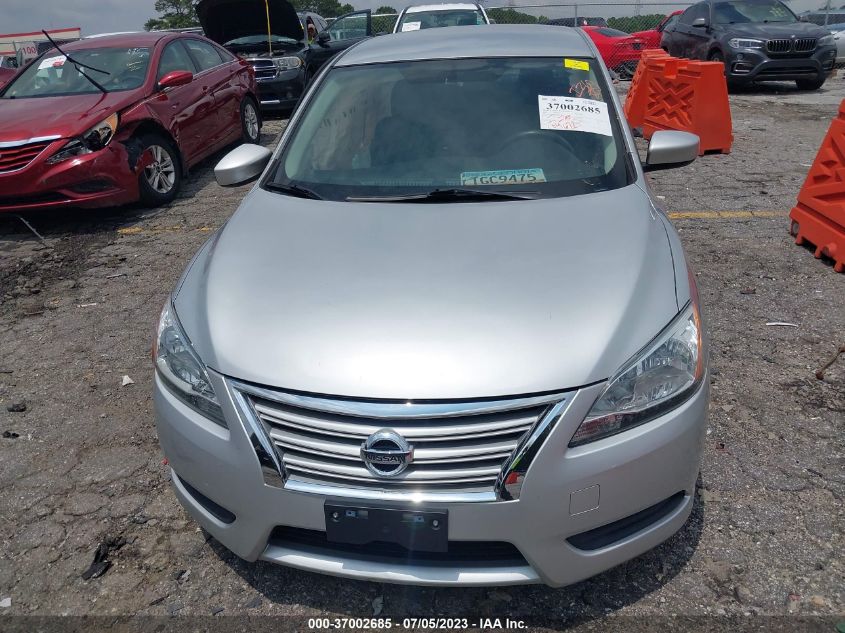 2015 NISSAN SENTRA S - 3N1AB7AP6FY285727