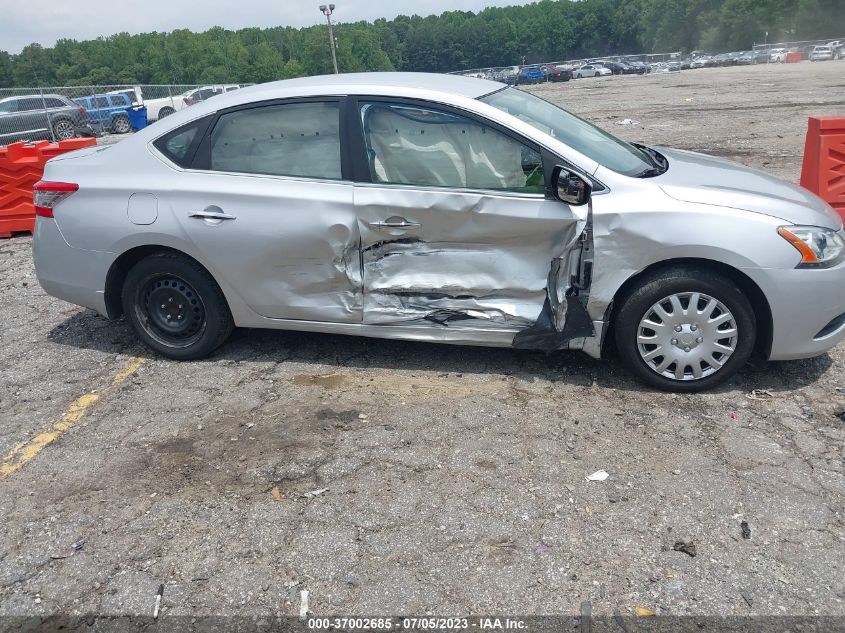 2015 NISSAN SENTRA S - 3N1AB7AP6FY285727