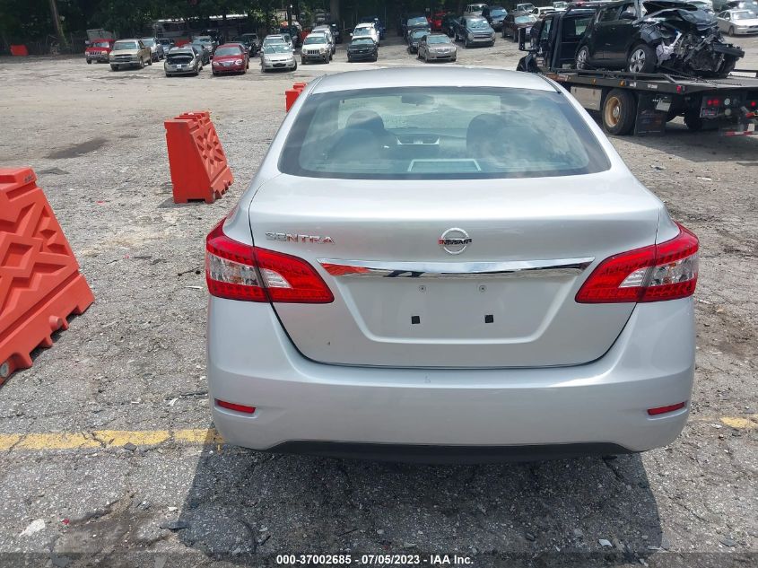 2015 NISSAN SENTRA S - 3N1AB7AP6FY285727