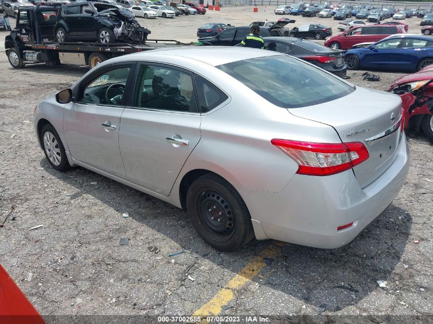 2015 NISSAN SENTRA S - 3N1AB7AP6FY285727