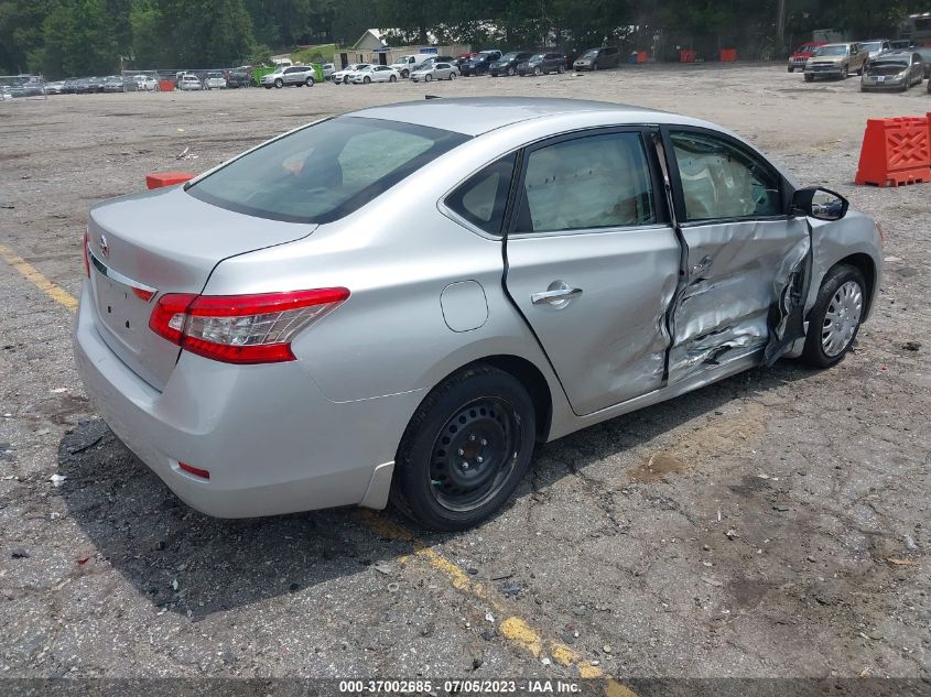 2015 NISSAN SENTRA S - 3N1AB7AP6FY285727
