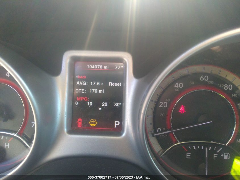 2017 DODGE JOURNEY GT - 3C4PDDEG8HT616284