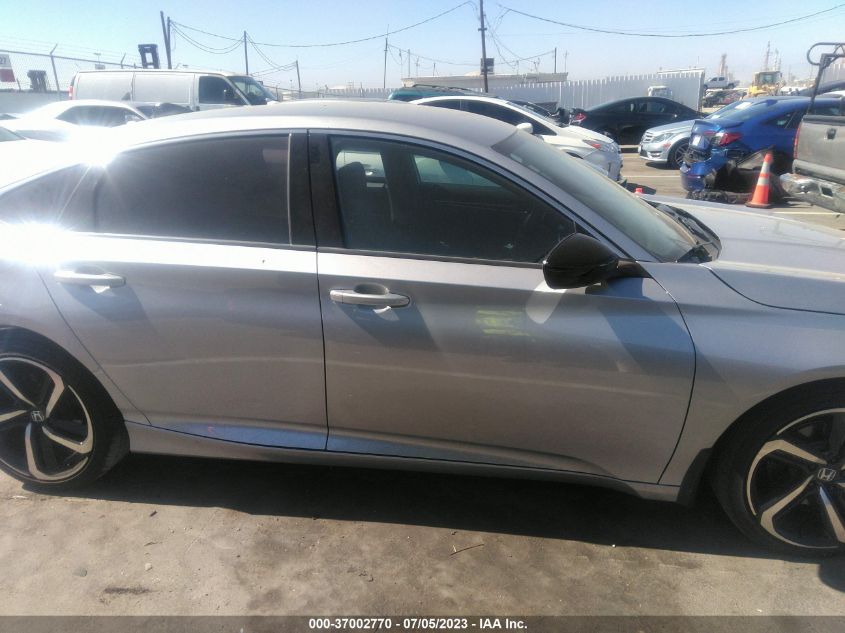 2021 HONDA ACCORD SEDAN SPORT - 1HGCV1F34MA123260