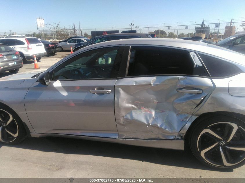 2021 HONDA ACCORD SEDAN SPORT - 1HGCV1F34MA123260