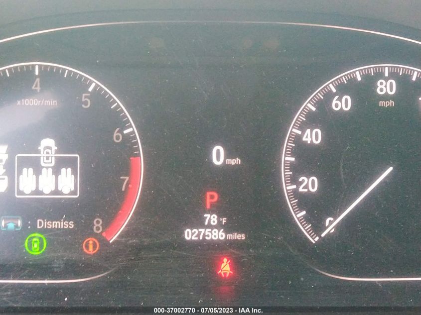 2021 HONDA ACCORD SEDAN SPORT - 1HGCV1F34MA123260