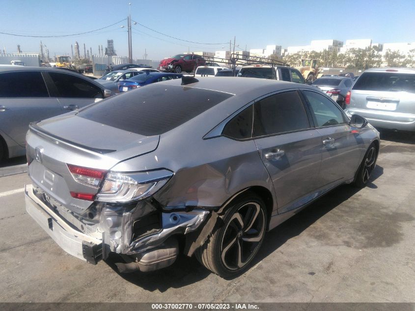 2021 HONDA ACCORD SEDAN SPORT - 1HGCV1F34MA123260