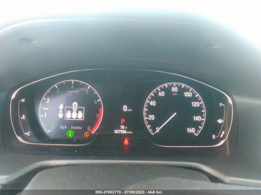 2021 HONDA ACCORD SEDAN SPORT - 1HGCV1F34MA123260