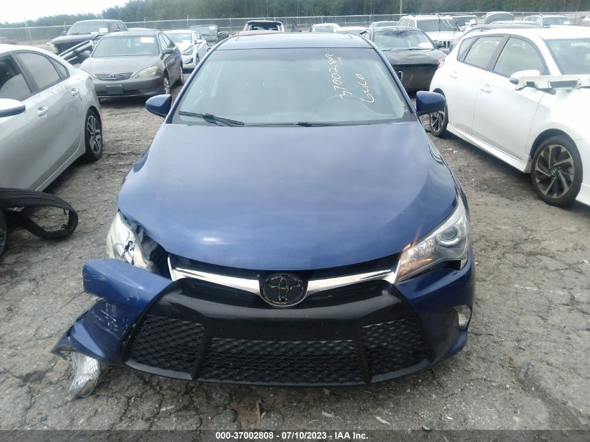 2015 TOYOTA CAMRY SE - 4T1BF1FK6FU899370