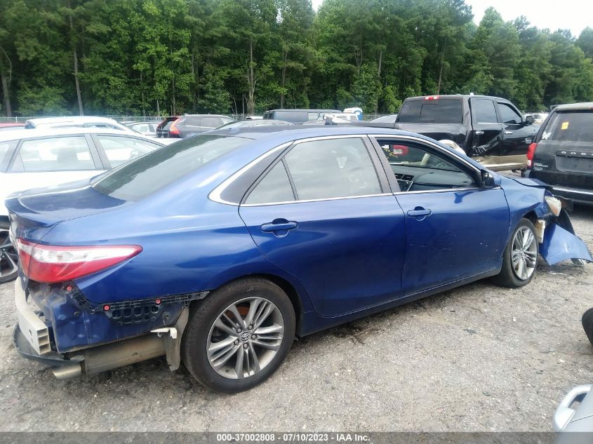2015 TOYOTA CAMRY SE - 4T1BF1FK6FU899370