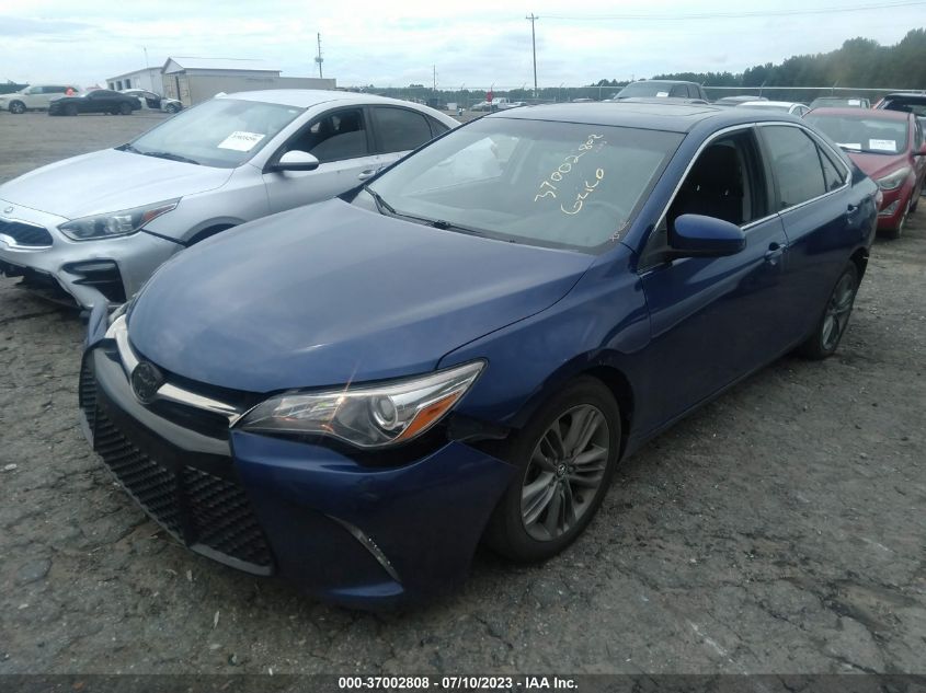2015 TOYOTA CAMRY SE - 4T1BF1FK6FU899370
