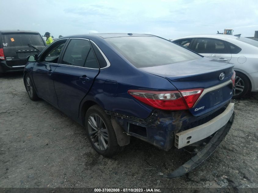 2015 TOYOTA CAMRY SE - 4T1BF1FK6FU899370