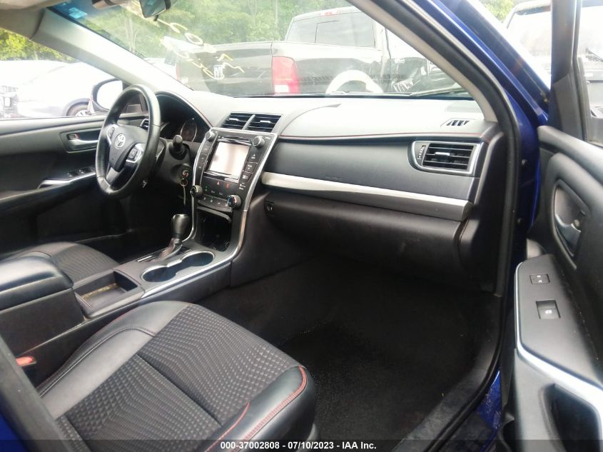 2015 TOYOTA CAMRY SE - 4T1BF1FK6FU899370