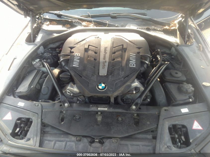 2013 BMW 5 SERIES 550I - WBAFR9C59DDX79535