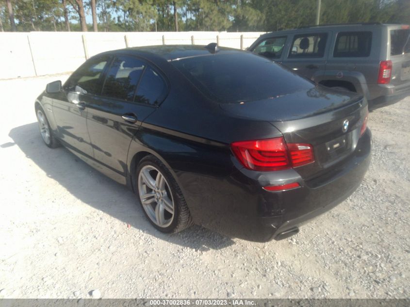 2013 BMW 5 SERIES 550I - WBAFR9C59DDX79535
