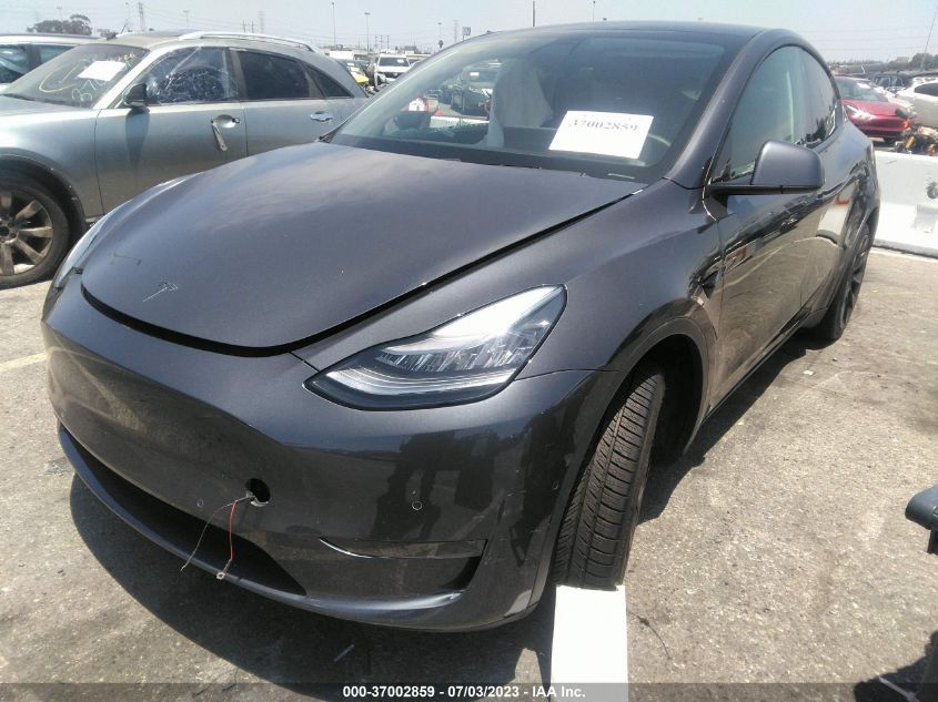 2021 TESLA MODEL Y LONG RANGE - 5YJYGDEE8MF080049