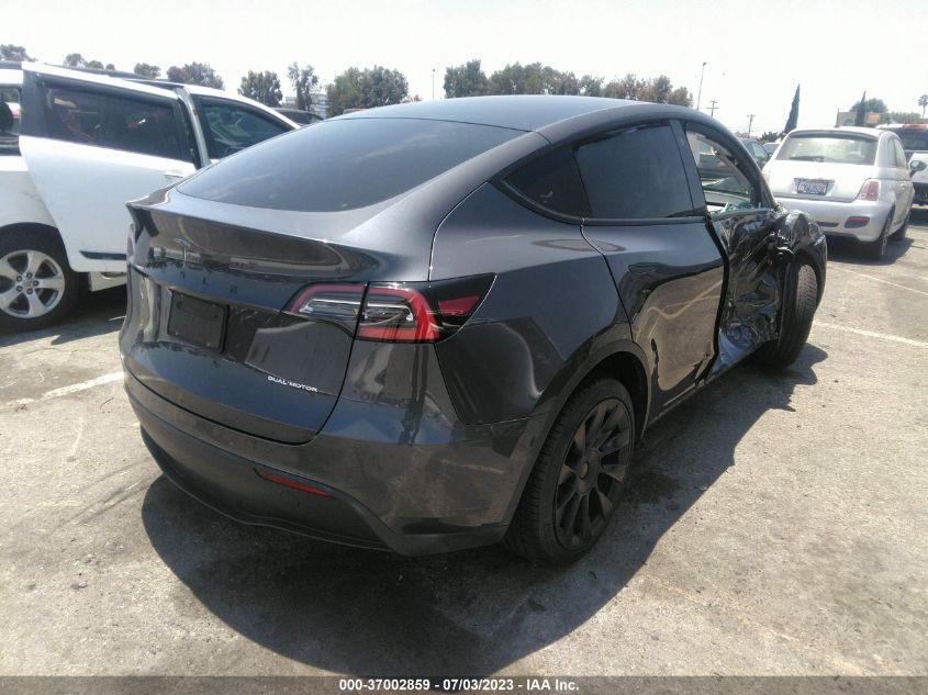 2021 TESLA MODEL Y LONG RANGE - 5YJYGDEE8MF080049