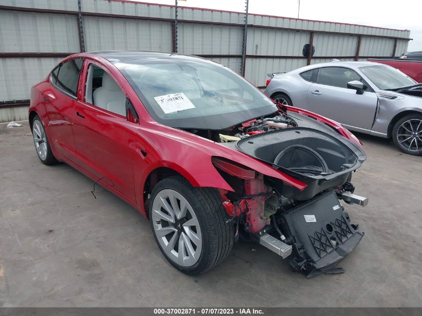 2021 TESLA MODEL 3 STANDARD RANGE PLUS - 5YJ3E1EA4MF842966