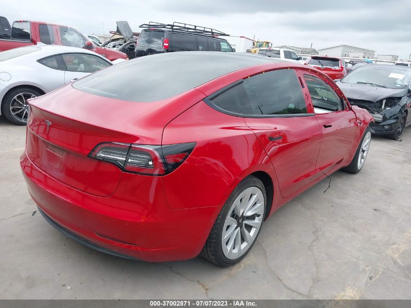 2021 TESLA MODEL 3 STANDARD RANGE PLUS - 5YJ3E1EA4MF842966