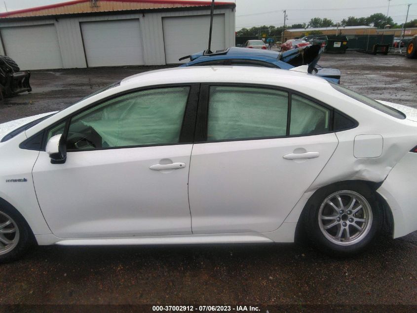 2021 TOYOTA COROLLA HYBRID LE - JTDEAMDEXMJ003245