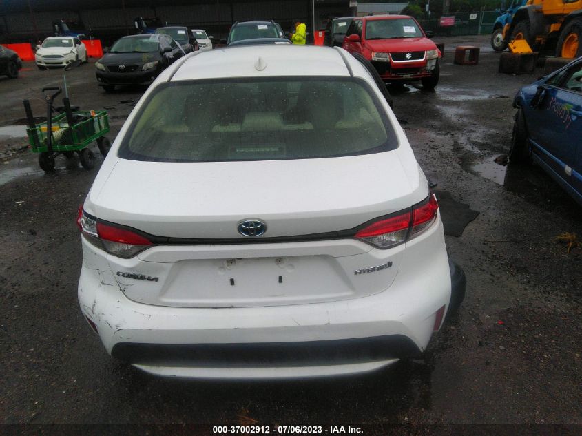 2021 TOYOTA COROLLA HYBRID LE - JTDEAMDEXMJ003245