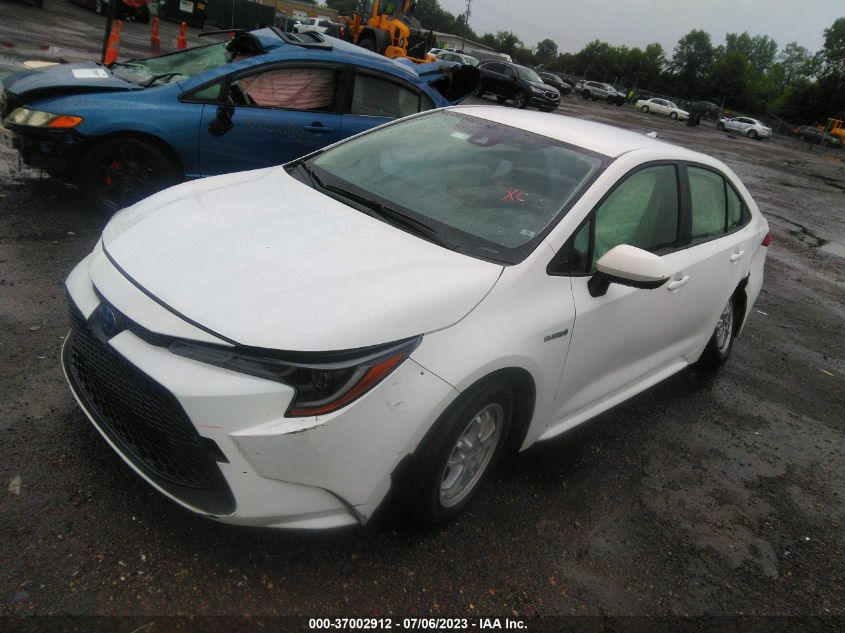 2021 TOYOTA COROLLA HYBRID LE - JTDEAMDEXMJ003245
