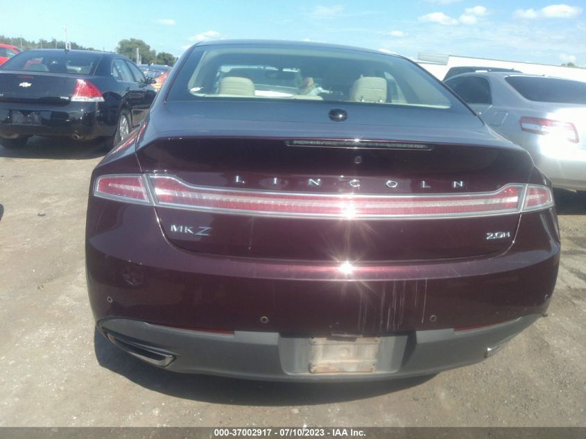 2013 LINCOLN MKZ HYBRID - 3LN6L2LU1DR814896