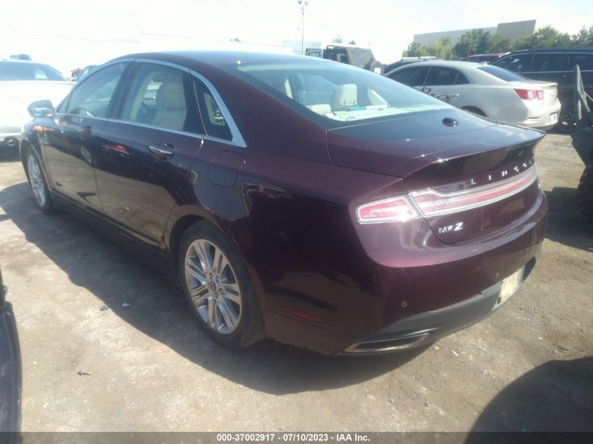 2013 LINCOLN MKZ HYBRID - 3LN6L2LU1DR814896