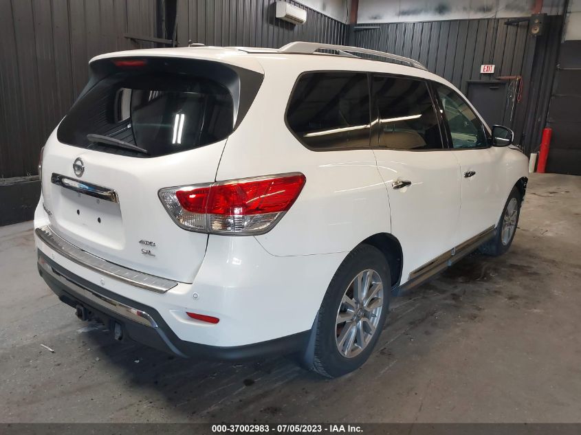2014 NISSAN PATHFINDER SL - 5N1AR2MM5EC720916