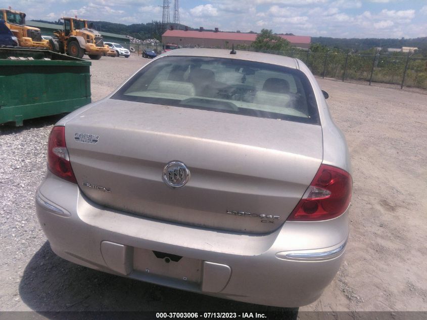 2G4WC582481257517 | 2008 BUICK LACROSSE